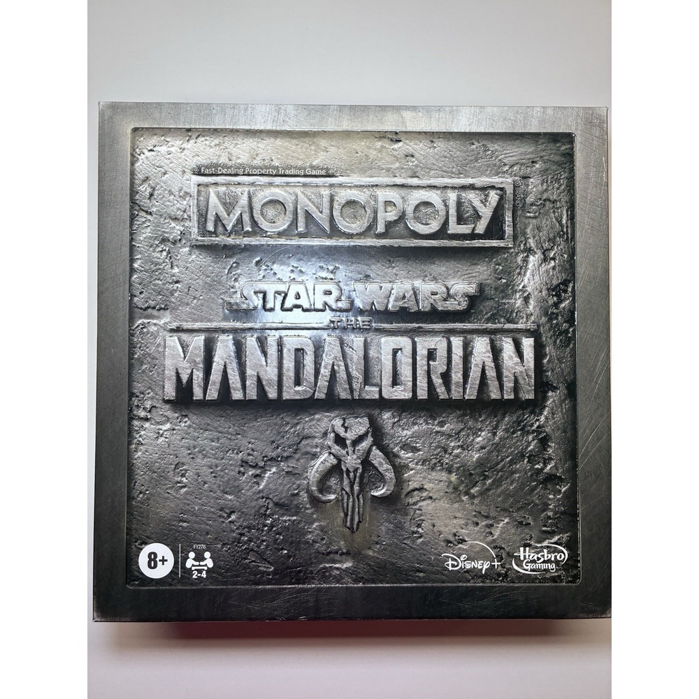 Hasbro Monopoly Star Wars The Mandalorian Edition Board Game F1276 Complete